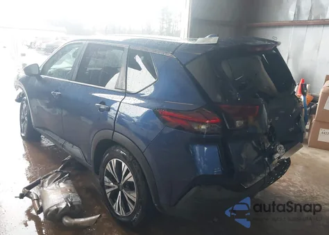 2022 Nissan Rogue Sv Fwd из США, поврежденный, VIN 5N1BT3BA9NC700057